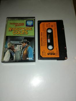 Rauchende Colts 4-fach Silber geschraubt Schwarz mit Orangen Aufkleber CK 29879 CH RCA