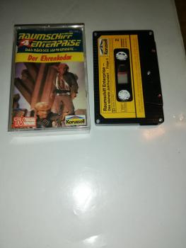 Raumschiff Enterprise Folge 4 Der Ehrenkodex 5-fach Silber geschraubt Schwarz mit Gelben Aufkleber 841542-4 Karussell