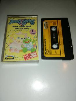 Die Muppet Babies Folge 1 Krach macht Spaß/Zahn um Zahn Schwarz mit Gelben Aufkleber 833299-4 Karussell