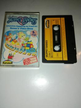 Die Muppet Babies Folge 5 Unheimliche Begegnung der Frosch-Art/Gonzo`s Video-Show Schwarz mit Gelben Aufkleber 833303-4 Karussell