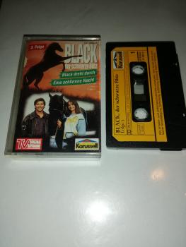 Black. der schwarze Blitz Folge 3 Black dreht durch/ Eine schlimme Nacht Schwarz mit Gelben Aufkleber 511-892-4 Karussell