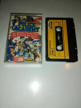 Police Academy Folge 4 Die stärkste Frau der Welt/Die Hochzeit des Jahres Schwarz mit Gelben Aufkleber 843508-4 Karussell