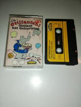 Ottifanten Folge 8 Ottifant hat Geburtstag Schwarz mit Gelben Aufkleber 837654-4 Karussell