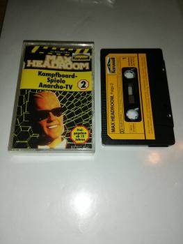 Max Headroom  Folge 2 Kampfboard-spiele/ Anarcho-TV Schwarz mit Gelben Aufkleber 837517-4 Karussell