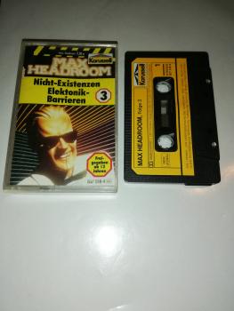 Max Headroom  Folge 3 Nicht-Existenzen/Elektronik-Barrieren Schwarz mit Gelben Aufkleber 837518-4 Karussell