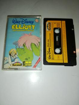 Elliott das Schmunzelmonster  Nr.13 Schwarz mit Gelben Aufkleber 825909-4 Karussell Disneyland