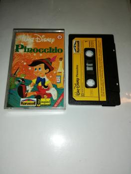Pinocchio Nr.9 Schwarz mit Gelben Aufkleber 825921-4 Karussell Disneyland