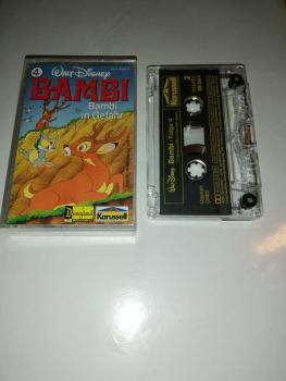 Bambi Folge 4 Bambi in Gefahr Transparent mit Gelben Druck 519328-4 Karussell Disneyland