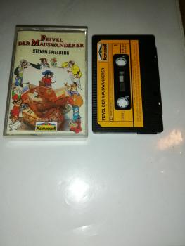 Feivel der Mauswanderer Schwarz mit Gelben Aufkleber 833226-4 Karussell