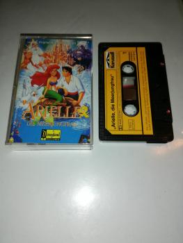 Arielle Die Meerjungfrau Schwarz mit Gelben Aufkleber 843718-4 Disneyland Karussell