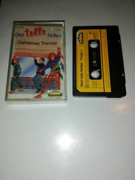 Drei tolle Nullen Folge 1 Geheimes Theater Schwarz mit Gelben Aufkleber 843675-4 Karussell