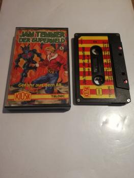 Jan Tenner der Superheld Folge 4 Gefahr aus dem All 4.24743 CD Teldec Comic-Cover