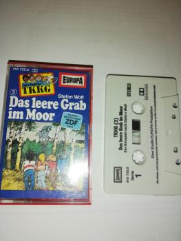 TKKG Folge 3 Das leere Grab im Moor Grau Schwarz 515720.0 ZDF LOGO