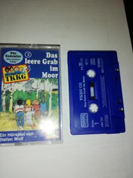 TKKG Folge 3 Das leere Grab im Moor  Blau 490721PC209