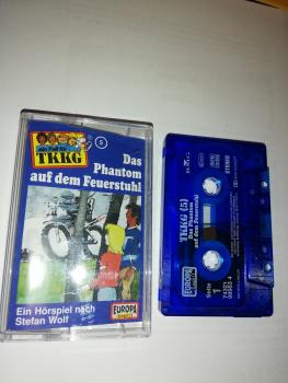 TKKG Folge 5 Das Phantom auf dem Feuerstuhl Blau 74321989634