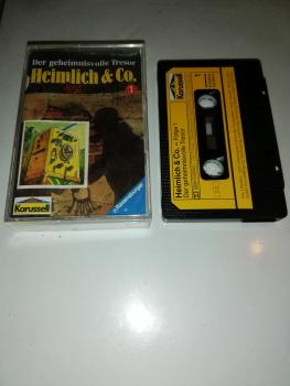 Heimlich & Co. Folge 1 Der geheimnisvolle Tresor Schwarz mit Gelben Aufkleber 833994-4 Karussell