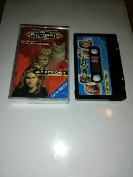 Animorphs Folge 2 Der Besucher Schwarz mit Blauen Aufkleber 400555640106