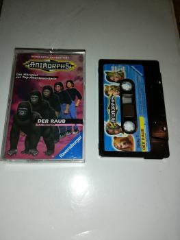 Animorphs Folge 5 Der Raub Schwarz mit Blauen Druck 4005556840137