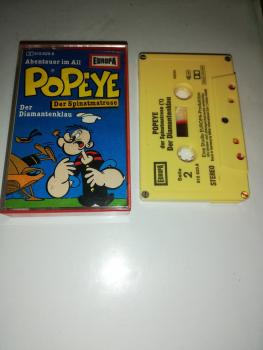 Popeye Der Spinatmatrose Folge 1 Abenteuer im All/Der Diamatenklau 5-fach Silber geschraubt Gelb 515820.6