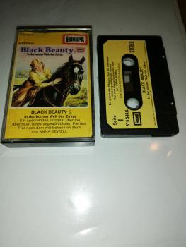 Black Beauty Folge 2 In der bunten Welt des Zirkus Schwarz mit Beigen Aufkleber 515543.6(gelbes Frontcover)