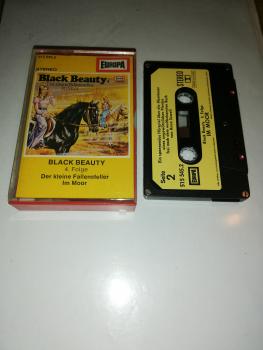 Black Beauty Folge 4 Der kleine Fallensteller/Im Moor 5-fach Silber geschraubt Schwarz mit Beigen Aufkleber 515545.2