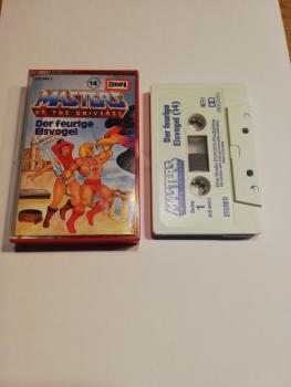Masters of the Universe Folge 14 Der feurige Eisvogel Weiß mit Blauen Druck  515.344.1