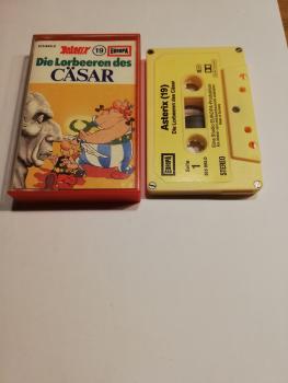 Asterix Folge 19 Die Lorbeeren des Cäsar 5-fach Silber geschraubt Gelb mit Gelben Aufkleber 515885.0