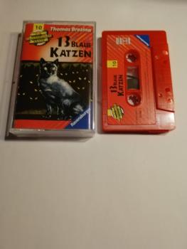 Die Knickerbockerbande Folge 10 13 Blaue Katzen Rot mit Roten Aufkleber 400555684056 4 Ravensburger