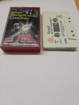 Das Schlosstrio Folge 2 Falschgeld auf der Geisterbahn Weiß mit Blauen Druck 514402.7 Europa