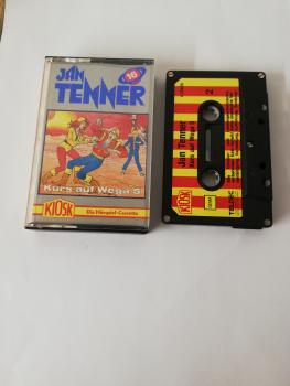 Jan Tenner Folge 16 Zweisteins Falle 5-fach Silber geschraubt Schwarz mit Rot-Gelben Aufkleber 4.25929 CD Kiosk