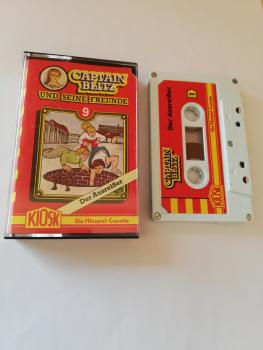 Captain Blitz Folge 9 Der Ausreißer 5-fach Silber geschraubt Weiß mit Roten Aufkleber  4.27809 CD(Cover oben leichter Abriss)