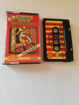 Captain Blitz Folge 8 Dunkle Geschäfte 5-fach Schwarz geschraubt Schwarz mit Rot Gelben Aufkleber 4.25711 CD Teldec