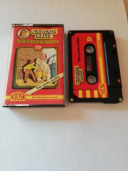 Captain Blitz Folge 20 Der gelbe Koffer 4-fach Silber geschraubt Schwarz mit Roten Aufkleber 4.26068 CD