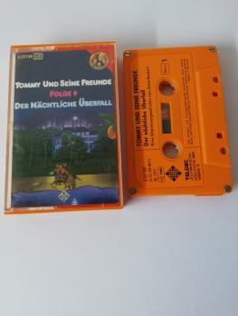Tommy und seine Freunde Folge 9 Der Nächtliche Überfall 4-fach Silber geschraubt Orange mit Orangen Aufkleber 4.22139 CD Telefunken