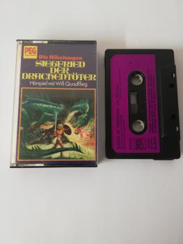 Siegfried der Drachentöter Schwarz mit Pinken Aufkleber AE 32.554 PEG