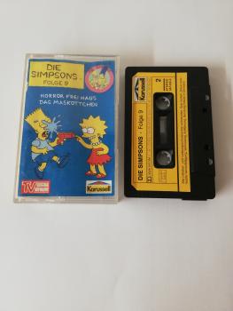 Die Simpsons Folge 9 Horror Frei Haus/Das Maskottchen Schwarz mit Gelben Aufkleber 847480-4 Karussell