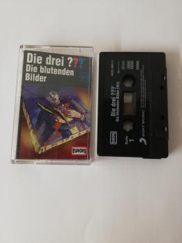 Die Drei Fragezeichen Folge 161 Die blutenden Bilder Schwarz mit Weißen Druck 8872540031.4 Europa