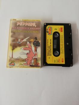 Peppino Das Rosarote Häschen Folge 4 und die schwarze Wolke 5-fach Silber geschraubt Schwarz mit Gelben Aufkleber 154