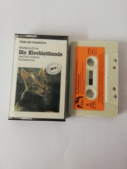 Club der Detektive Die Kleeblattbande Grau mit Orangen Aufkleber 22225 H+L Schwann