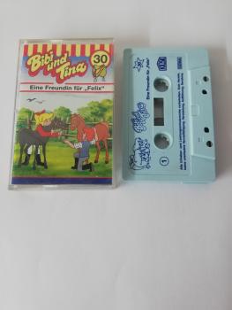 Bibi und Tina Folge 30 Eine Freundin für "Felix" Weiß mit Blauen Druck 4.27130 Kiosk