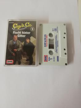 Cop&Co Folge 5 Flucht hinter Gitter 4-fach Silber geschraubt Weiß mit Blau Roten Druck 514399.3