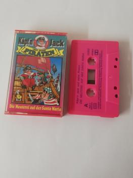 Käpt`n Jäck und seine Piraten Folge 3 Die Meuterei auf der Santa Maria Pink mit Blauen Druck MJ 10303