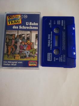 TKKG Folge 95 U-Bahn des Schreckens Blau 7432132670 4 PC 209 Europa