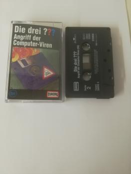 Die Drei Fragezeichen Folge 56 Angriff der Computer-Viren 5-fach Schwarz geschraubt Schwarz 8869740727 4/2