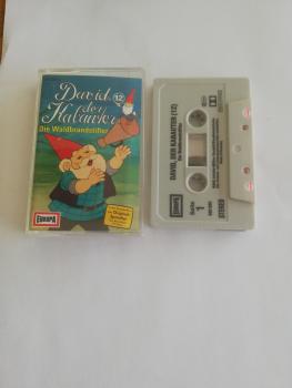 David der Kabauter Folge 12 Die Waldbrandstifter Grau mit Schwarzen Druck 490895-215 Europa