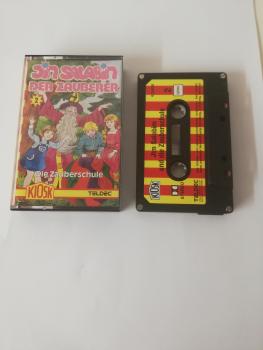 Jim Salabim Der Zauberer Folge 2 Die Zauberschule 4-fach Silber geschraubt Schwarz mit Rot-Gelben Aufkleber 4.24426 CD Teldec