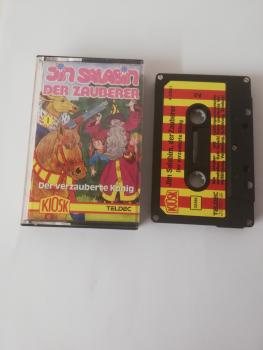 Jim Salabim Folge 1 Der verzauberte König 5-fach Silber geschraubt Schwarz mit Rot-Gelben Aufkleber 4.23941 CD Kiosk Teldec