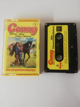 Conny Folge 5 Die Unzertrennlichen 5-fach Silber geschraubt Schwarz mit Gelben Aufkleber CO 079 Studio Braun