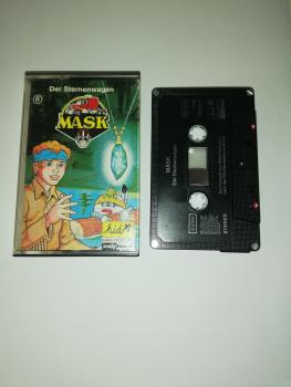 MASK Folge 8 Der Sternenwagen 4-fach Silber geschraubt Schwarz mit Weißen Druck pb 7052 Polyband