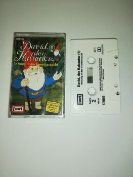 David der Kabauter Folge 1 Rettung in der Gewitternacht Weiß mit Schwarzen Druck 490281-215 Europa